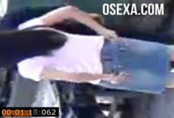 Ko'chada o'zbek yoshlarining seks videosi